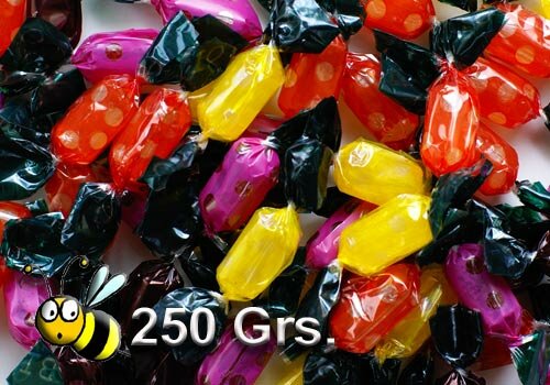 Mini Bonbons Acidulés aux fruits.250 Grs.